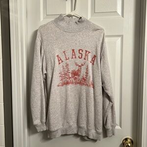 Aerie Mock Neck Alaska Sweatshirt